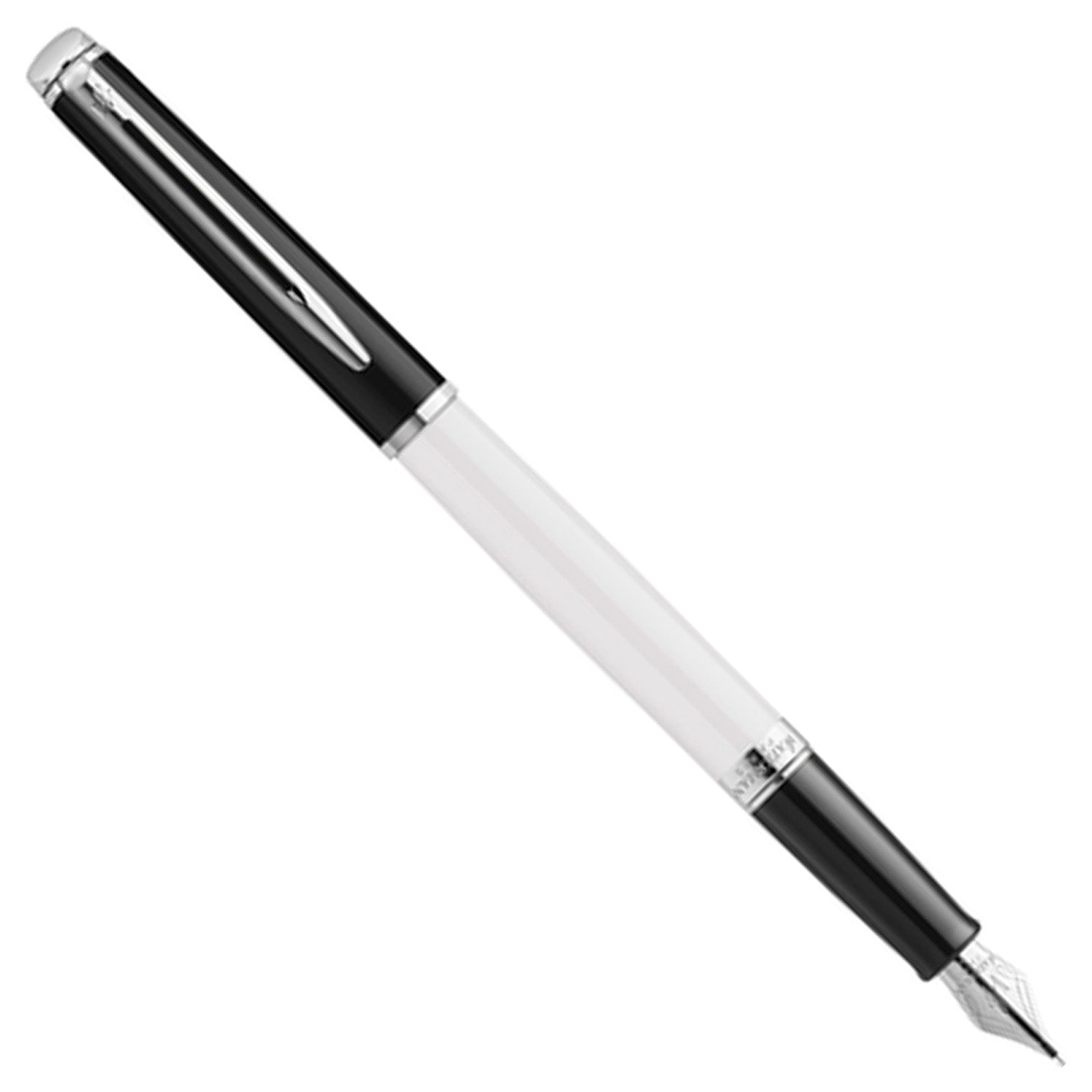 Waterman Hemisphere Colour Block Black/White CT Fountain Pen