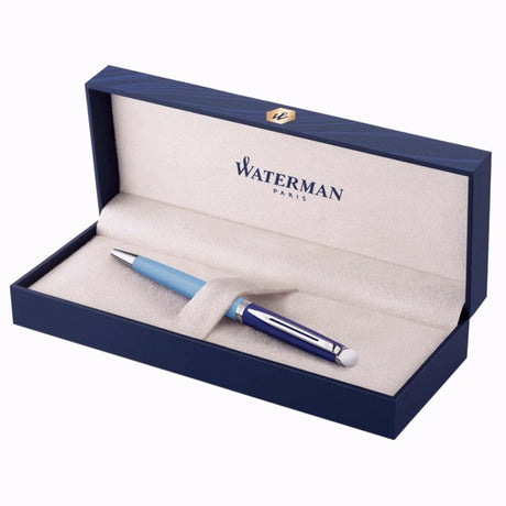 Waterman Hemisphere Colour Blocking Blue CT Ballpoint Pen 9000034688