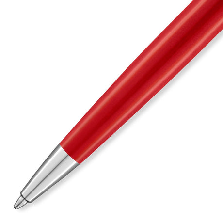 Waterman Hemisphere Matte Stainless Steel Red CT Ballpoint Pen 9000034683
