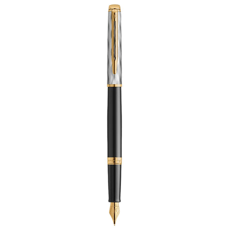 Waterman Hemisphere Reflections Of Paris Deluxe Black GT Fountain Pen