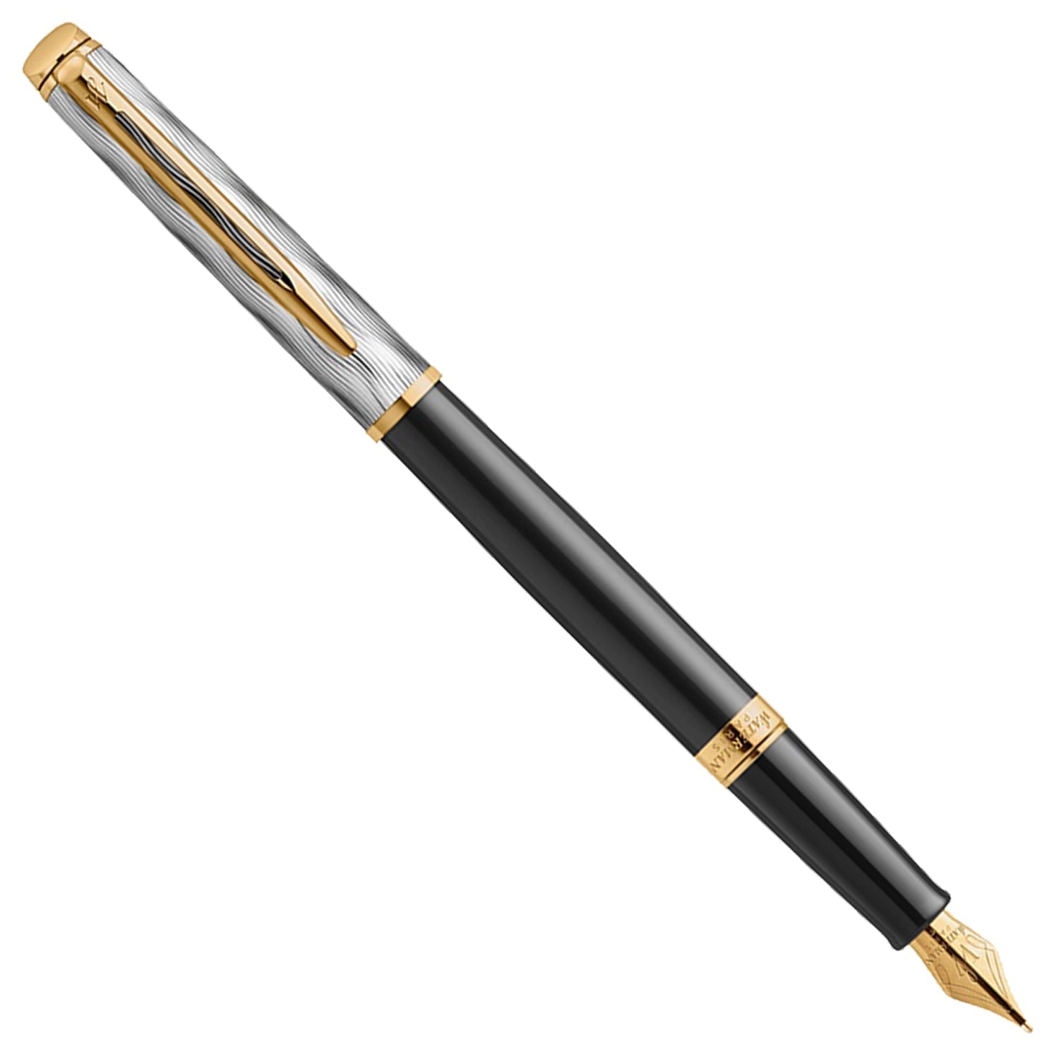 Waterman Hemisphere Reflections Of Paris Deluxe Black GT Fountain Pen