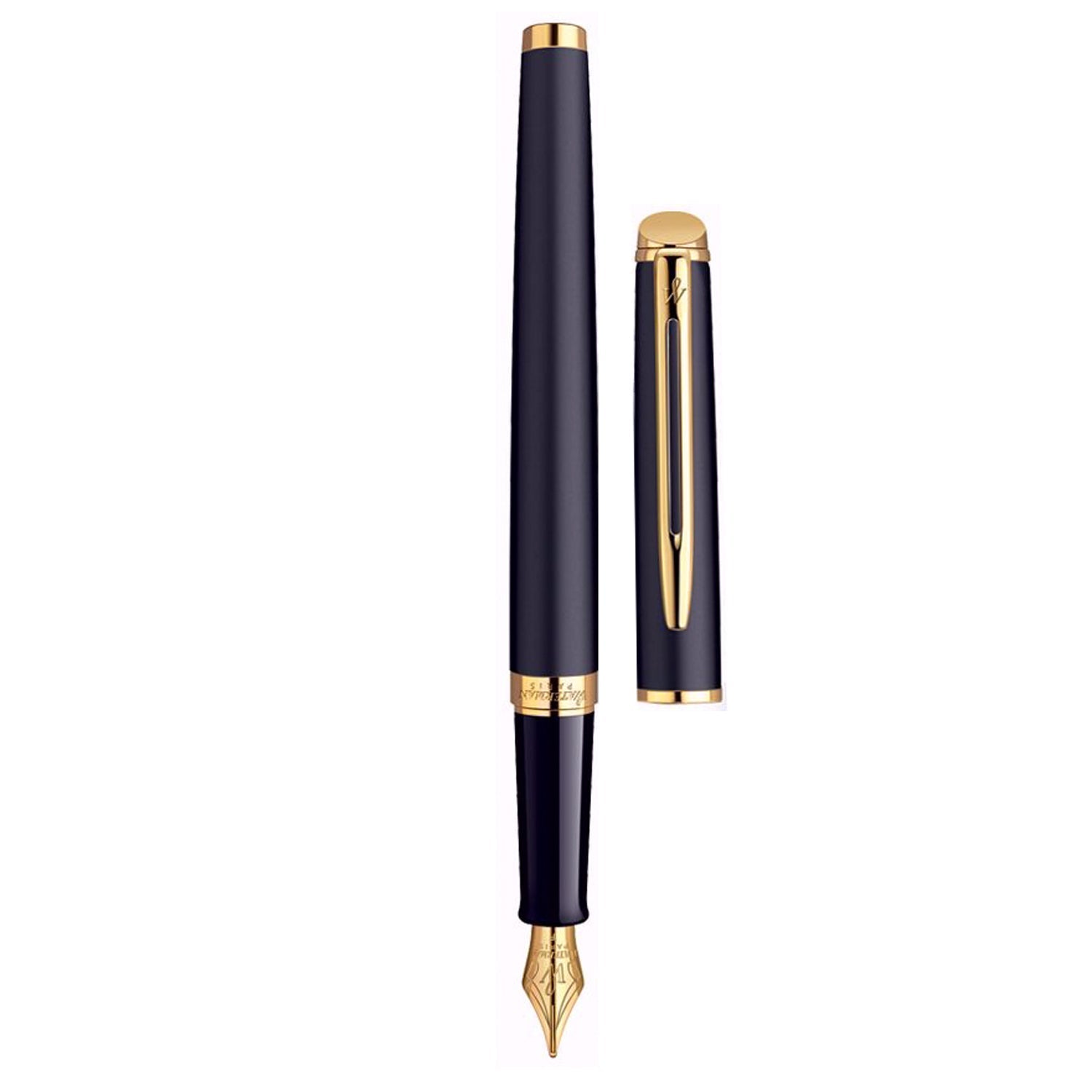 Waterman Hemisphere Matte Black GT Fountain Pen