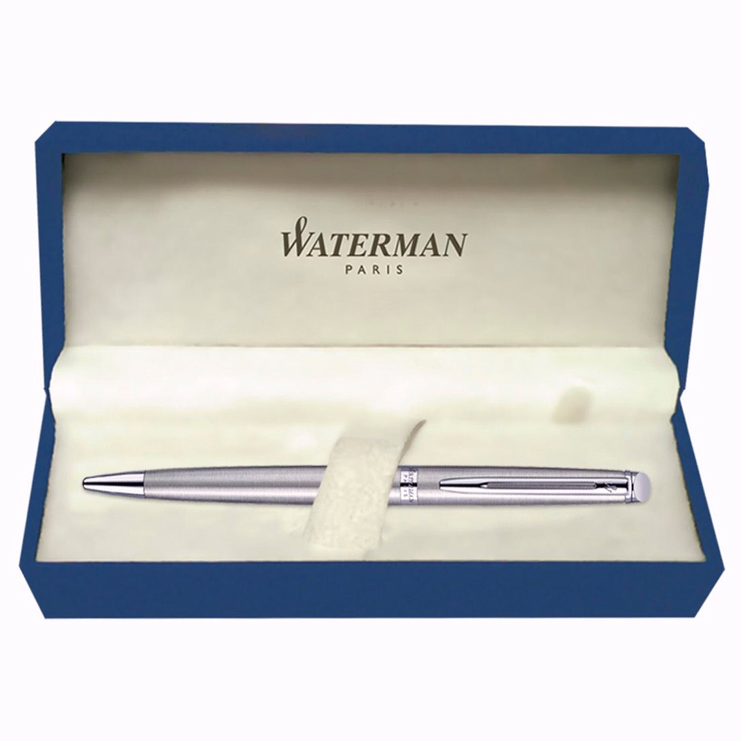Waterman Hemisphere Stainless Steel CT Ballpoint Pen 9000017093
