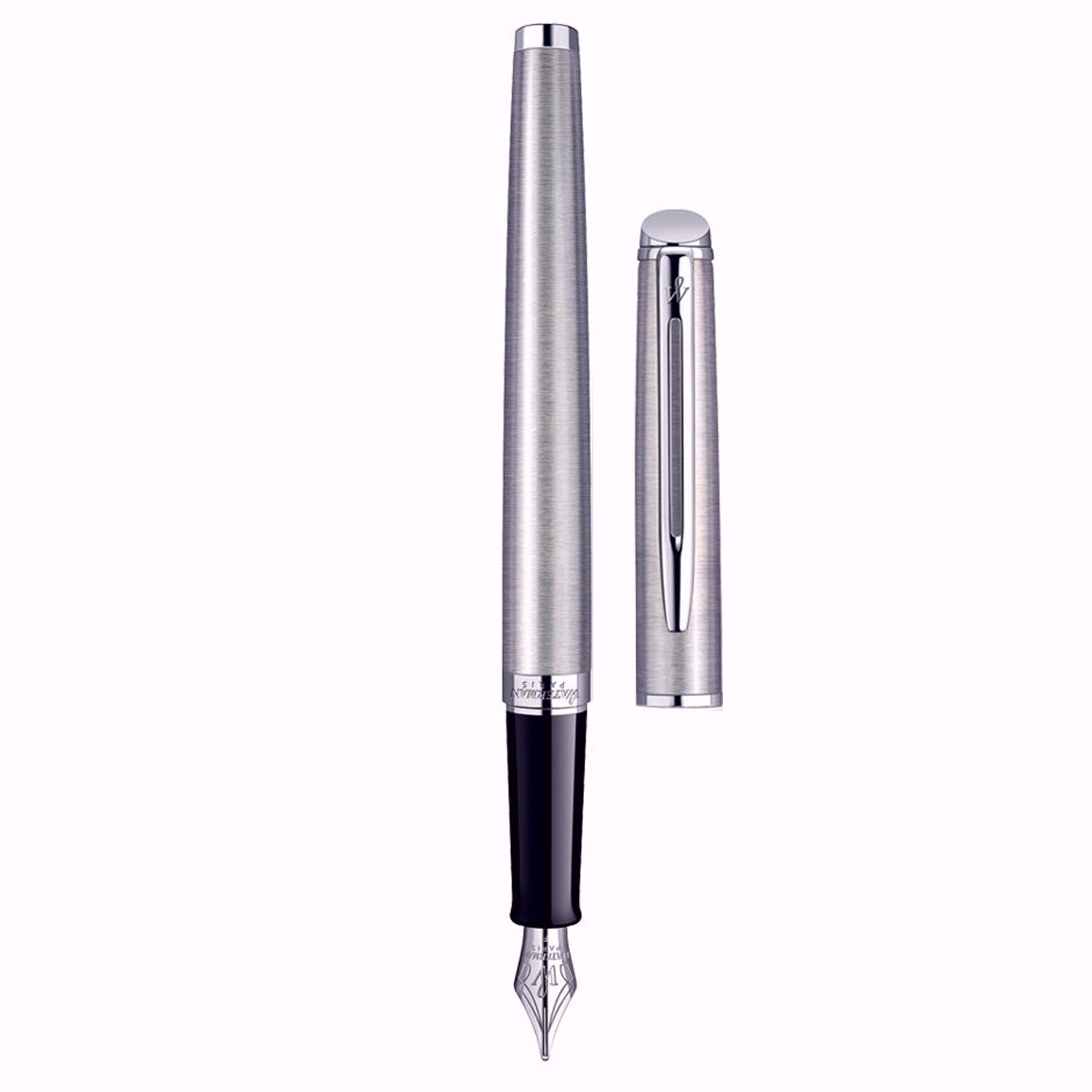 Waterman Hemisphere Stainless Steel CT Fountain Pen