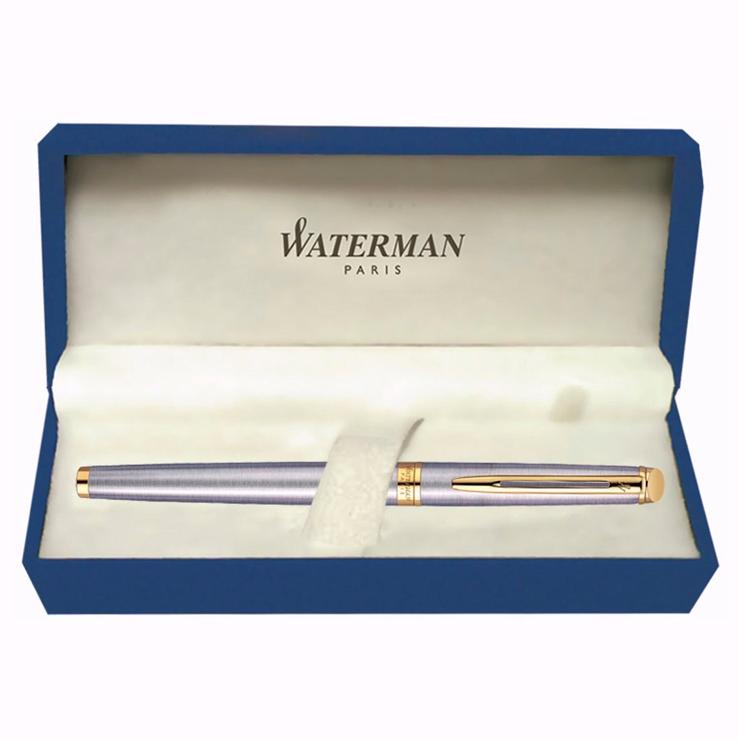 Waterman Hemisphere Stainless Steel GT Fountain Pen