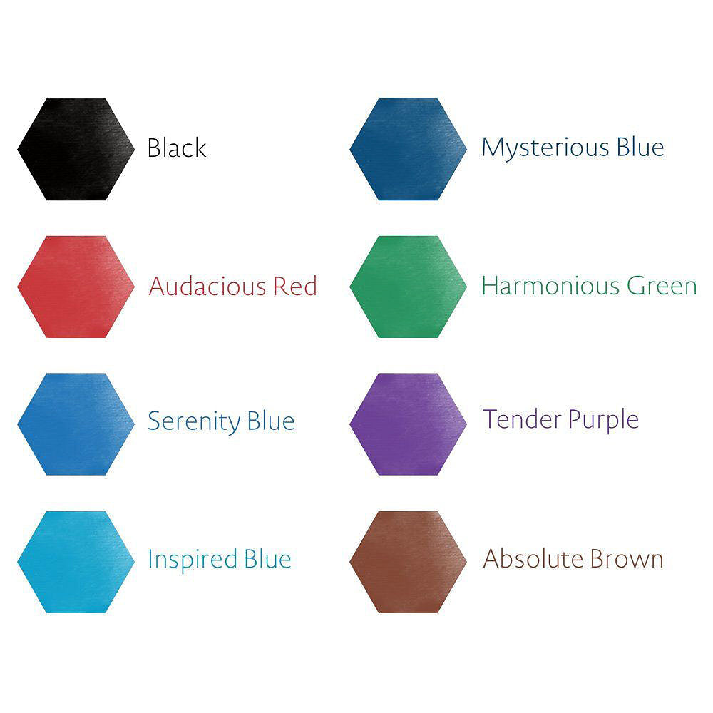 Waterman Ink Bottle (Mysterious Blue - 50 ML) 9000005334. A unique 50 ml ink bottle comes with multi-faceted 9 sides which help you to grasp every remaining drop of ink. Genuine Waterman Ink, France. Onlinemantra.in