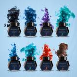 Waterman Ink Bottle (Mysterious Blue - 50 ML) 9000005334. A unique 50 ml ink bottle comes with multi-faceted 9 sides which help you to grasp every remaining drop of ink. Genuine Waterman Ink, France. Onlinemantra.in