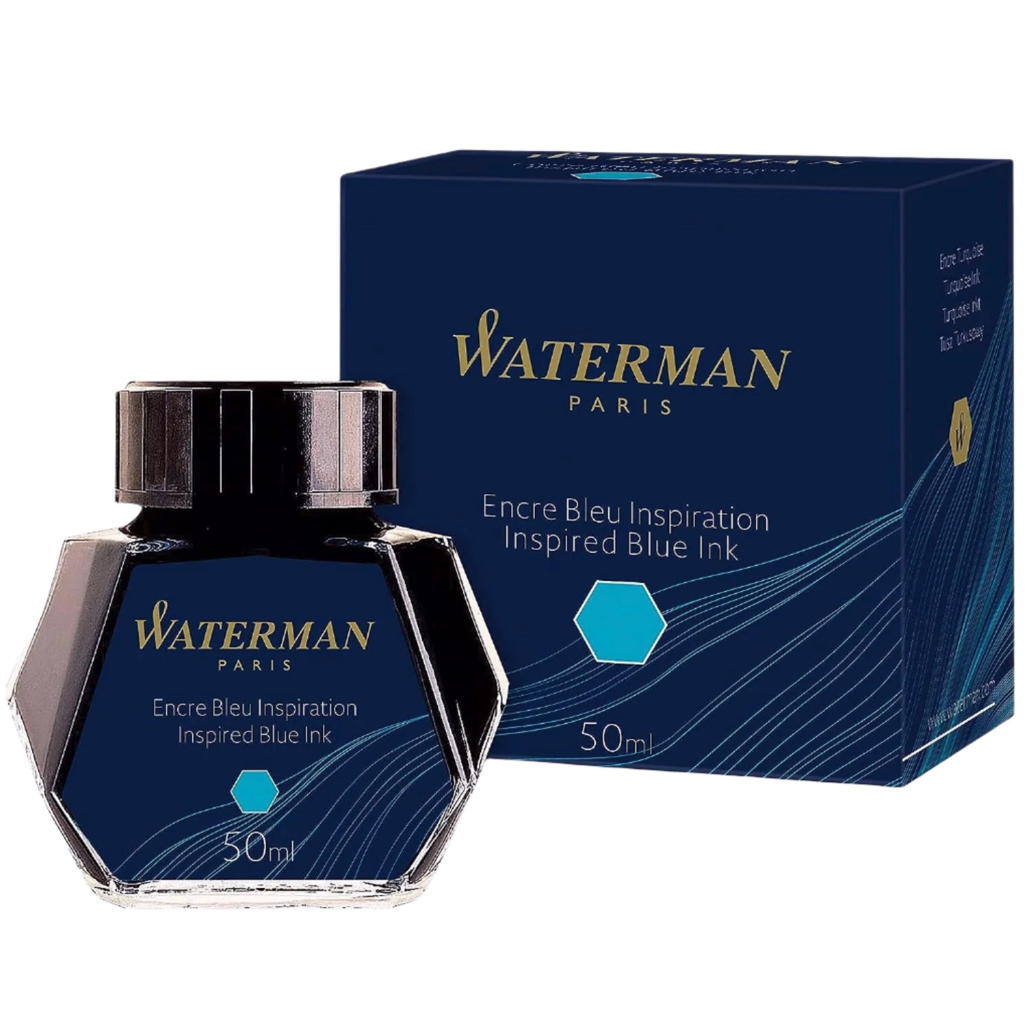 Waterman Ink Bottle (Inspired Blue - 50 ML)