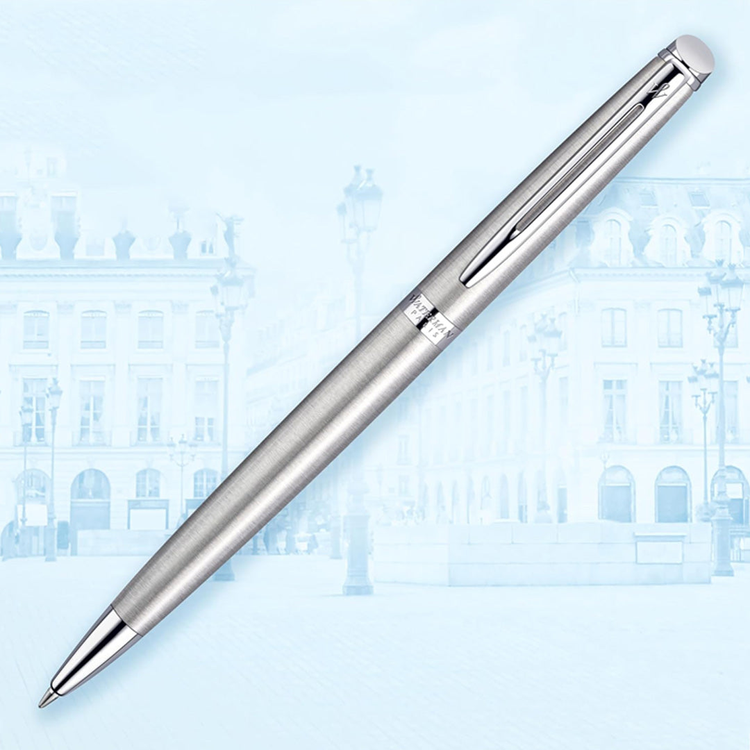 Waterman Hemisphere Stainless Steel CT Ballpoint Pen