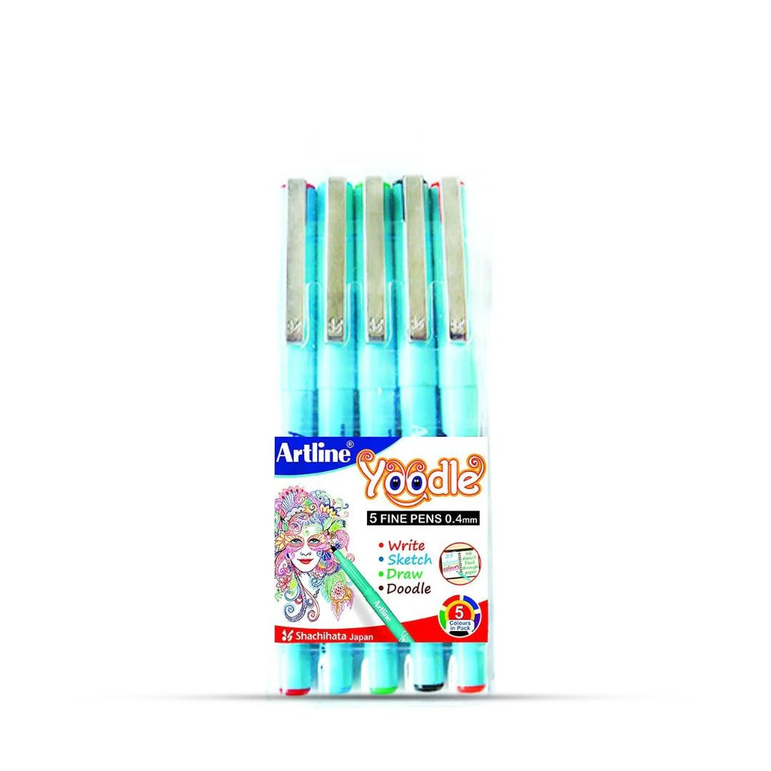 Artline 0.4 mmYoodle Fine Line Pens