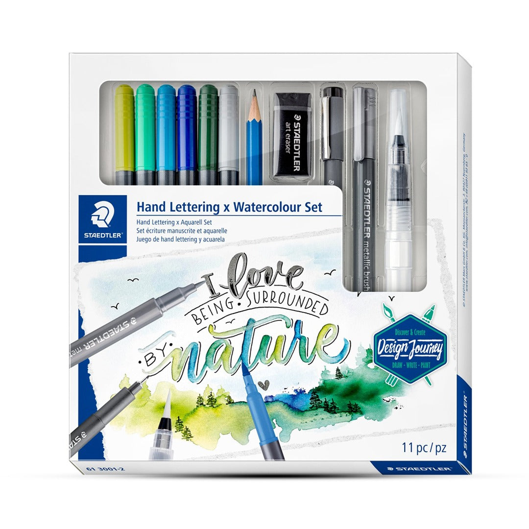 Staedtler Hand Lettering X Watercolour Set