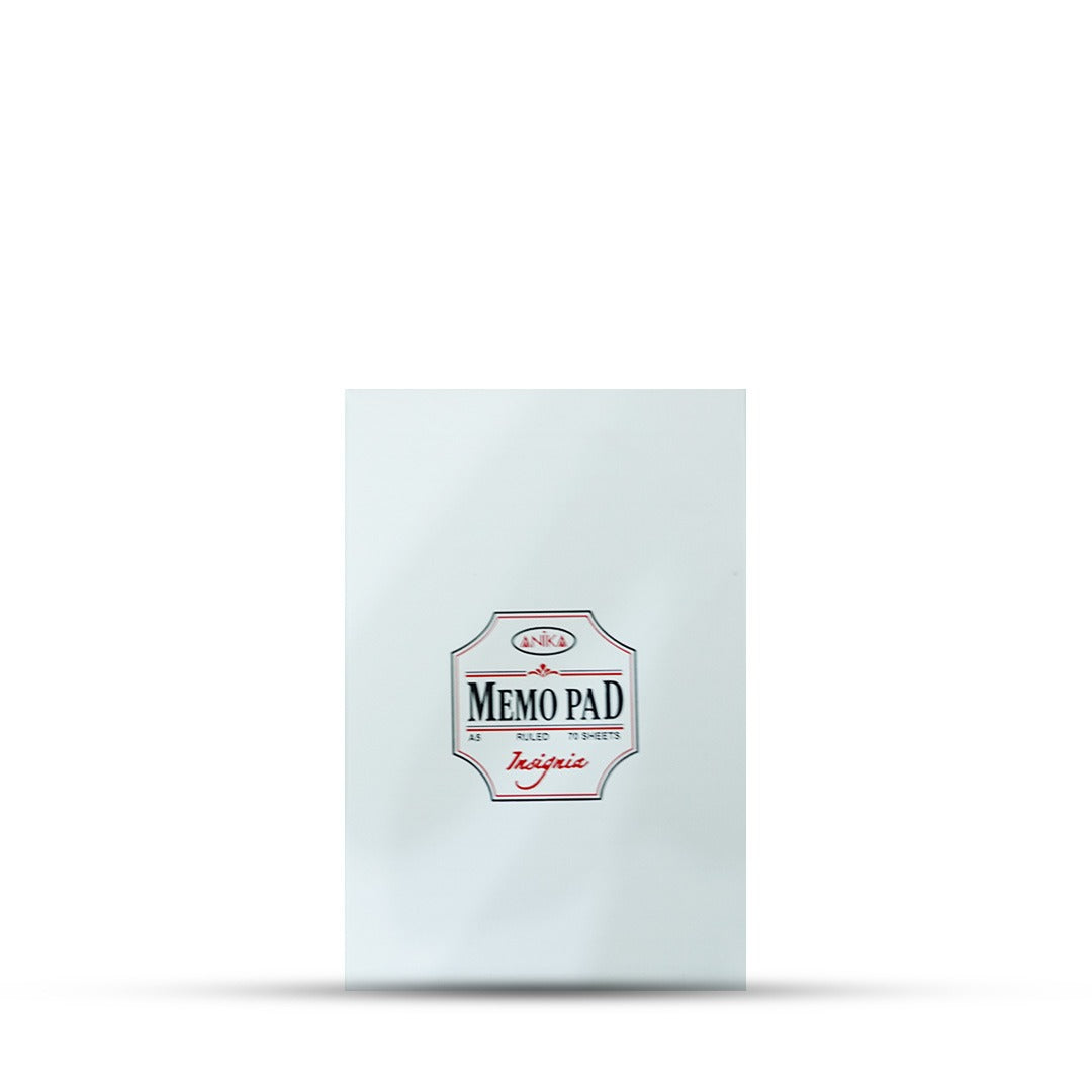 Anika Insignia Memo Pad