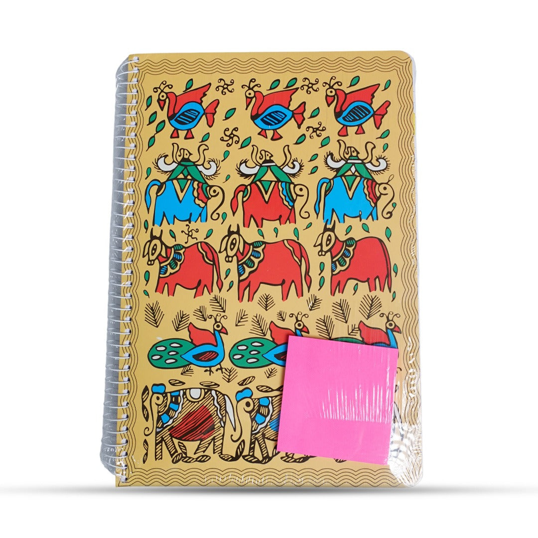 Oddy 5 Section Spiral Notebook