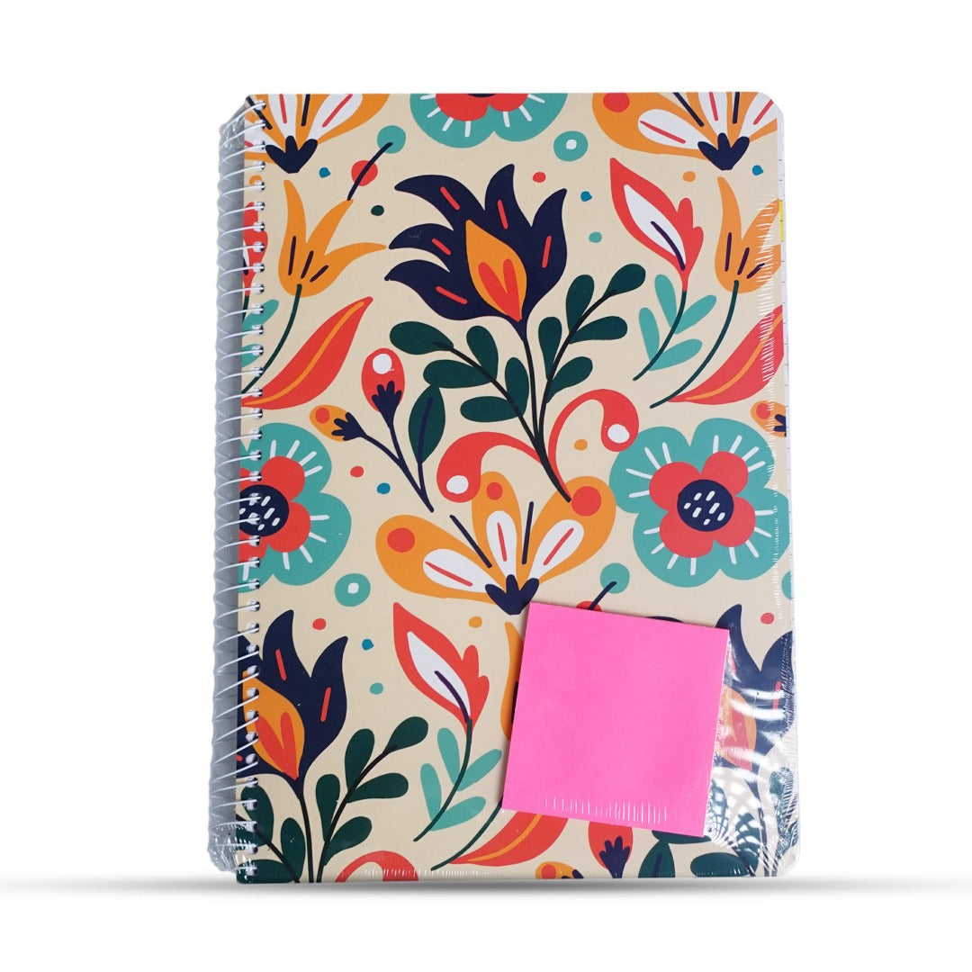 Oddy 5 Section Spiral Notebook