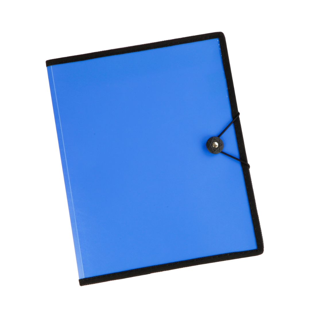 Worldone CA614 Conference Folder with Elastic Closure – A4 Pack of 2
