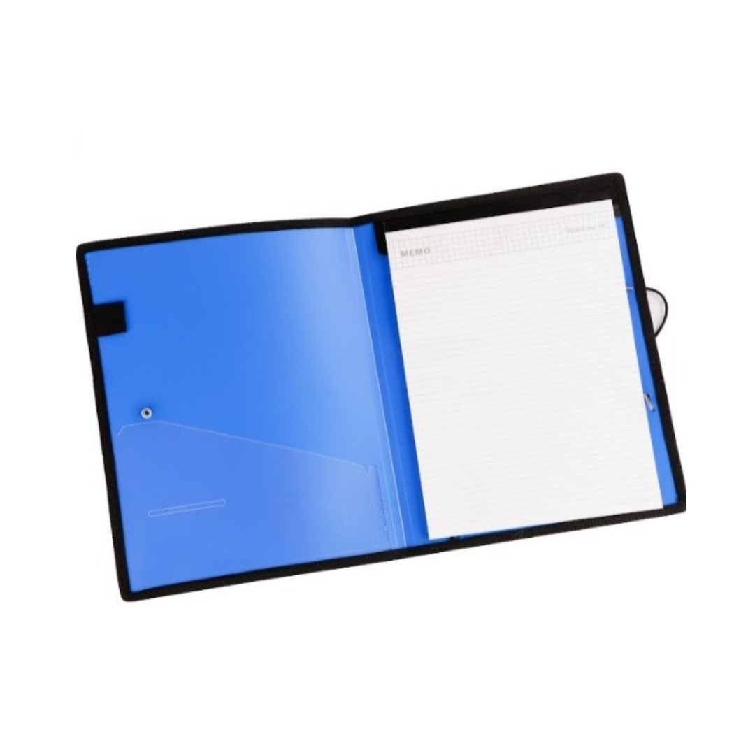 Worldone CA614 Conference Folder with Elastic Closure – A4 Pack of 2