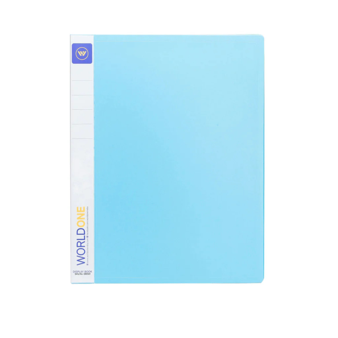 Worldone Display Book, A4- 20 Pockets