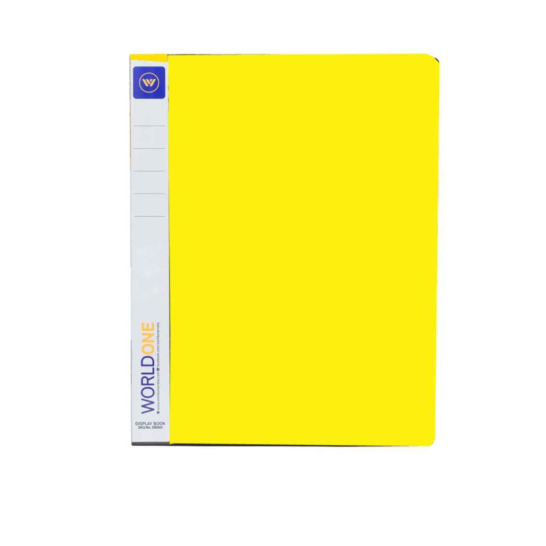 Worldone Display Book, A4- 20 Pockets