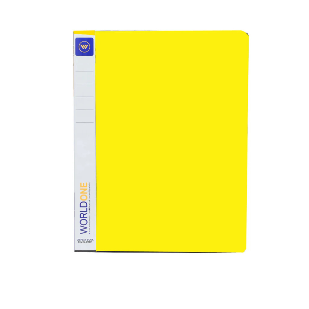 World One DB501 Display Book, A4- 20 Pockets