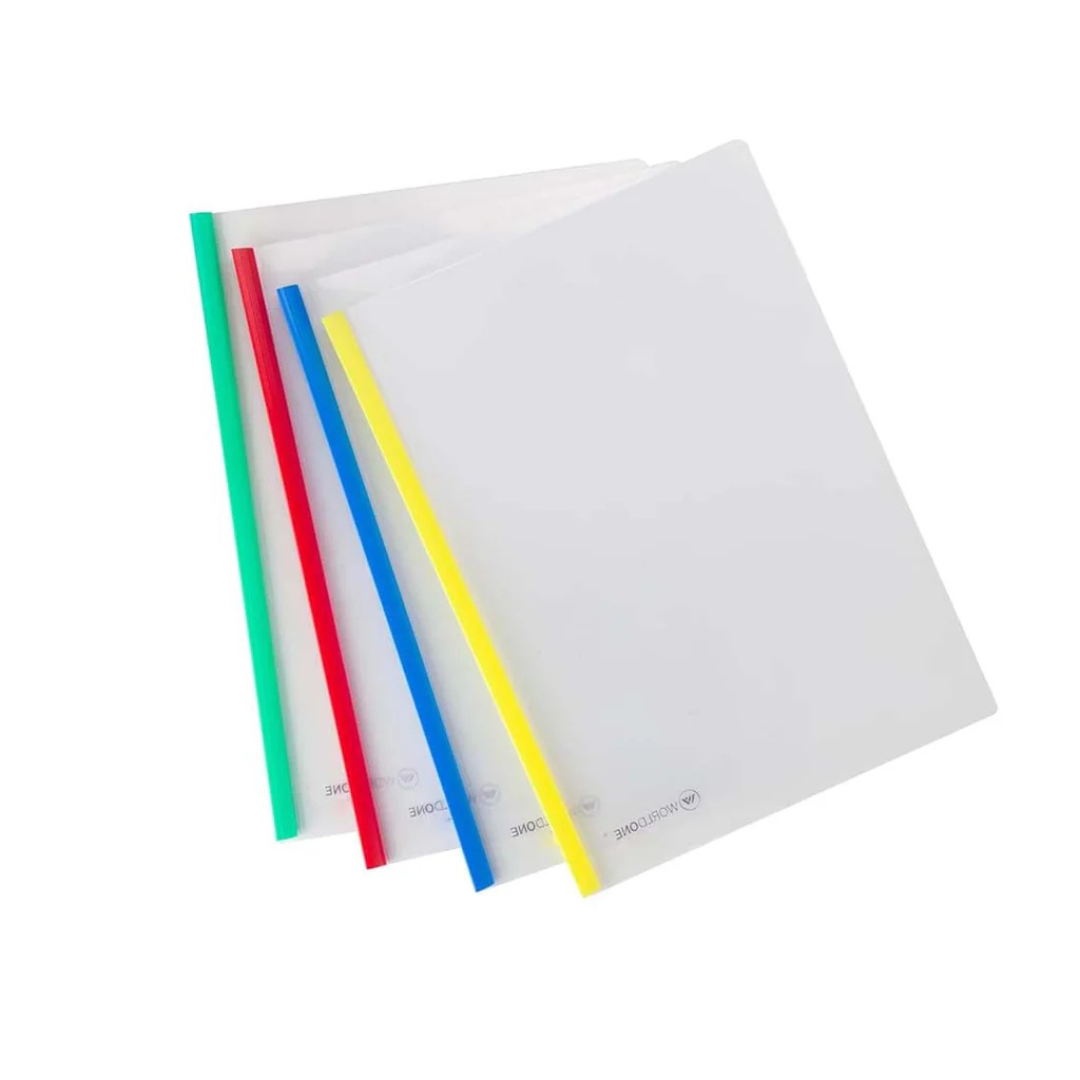 Worldone RF013 Strip File, Multicolor - Pack of 10