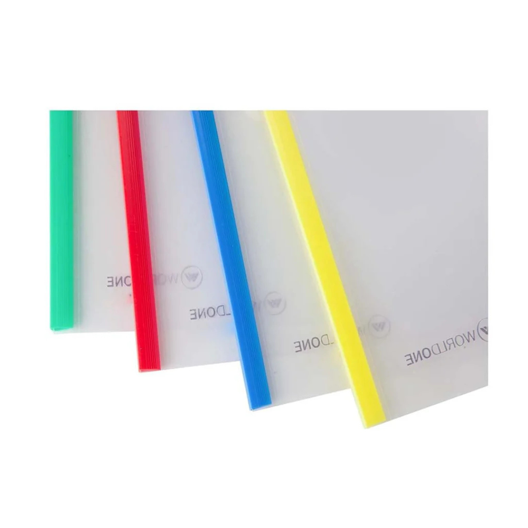 Worldone RF013 Strip File, Multicolor - Pack of 10
