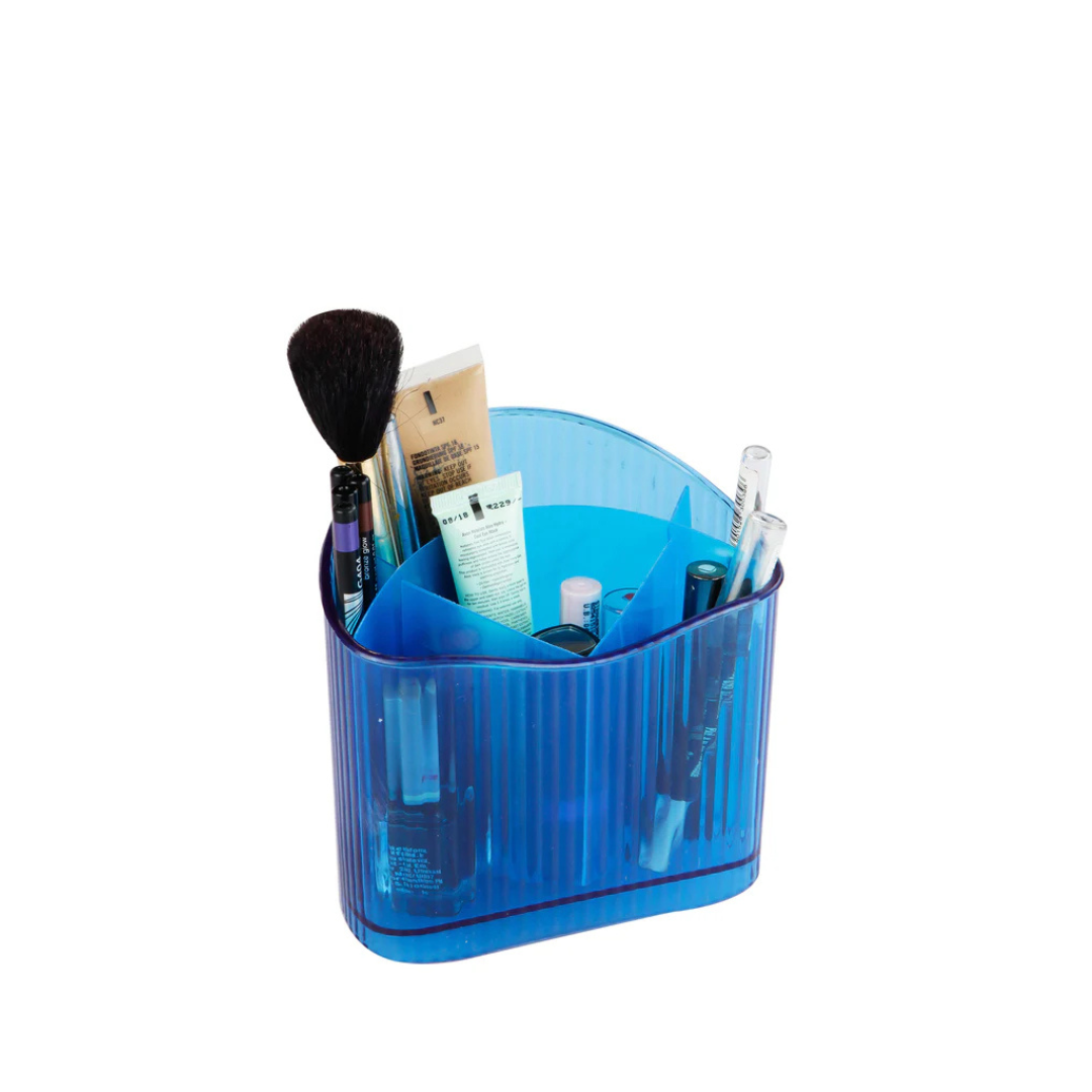 World One WPS334 Flexi Desk Organiser - Blue