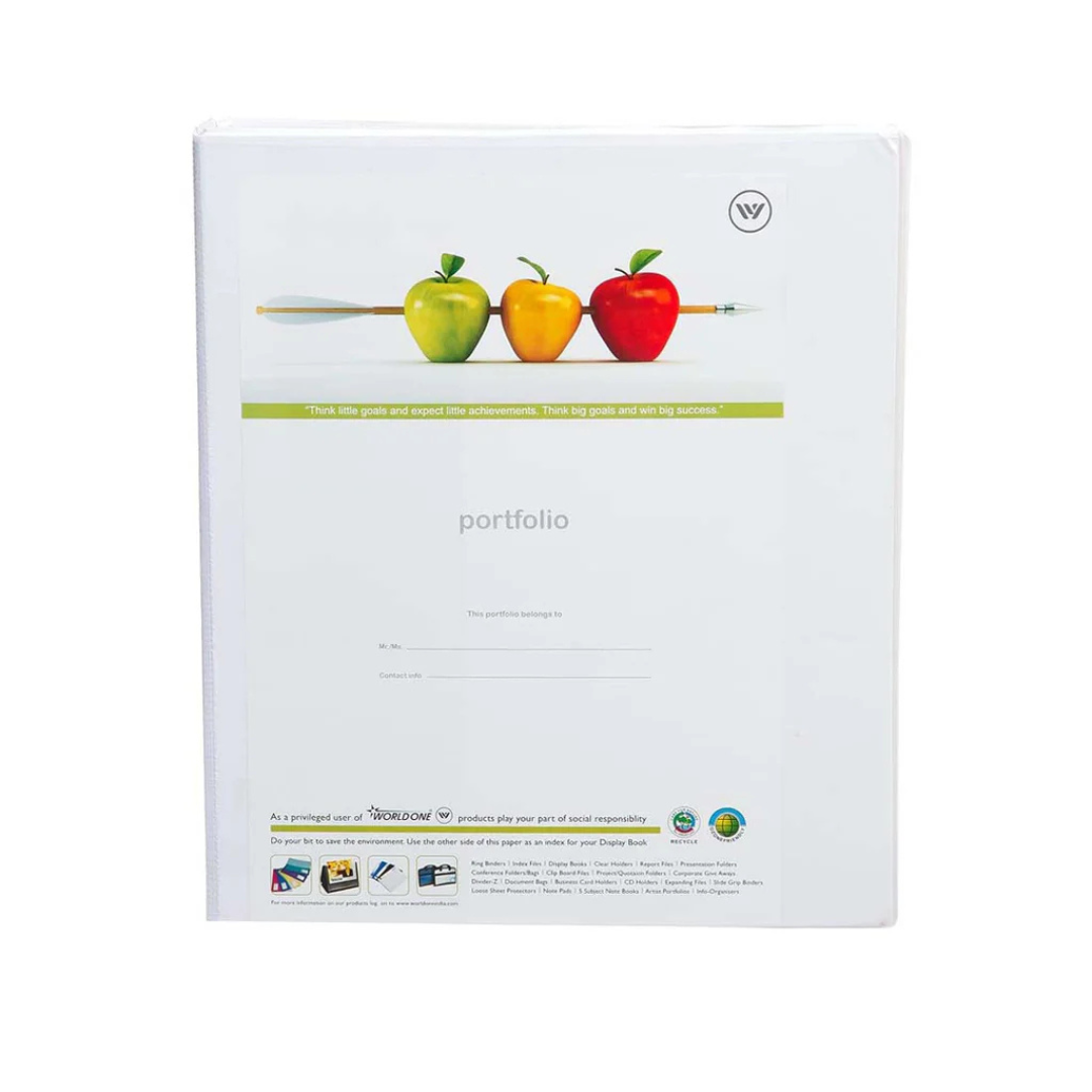 Worldone 2D Ring Binder File A4