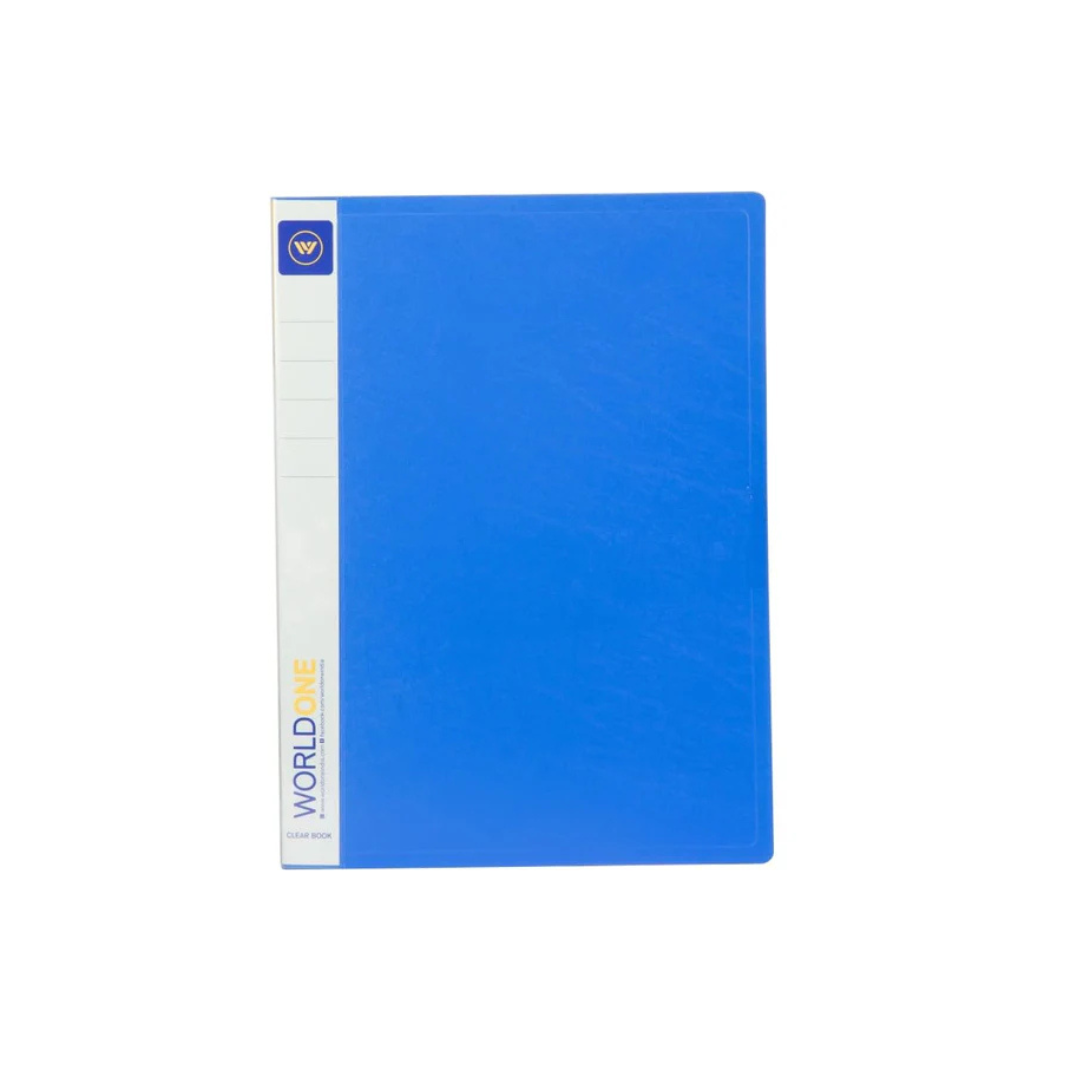 Worldone Clear Book Folder Pack of 2