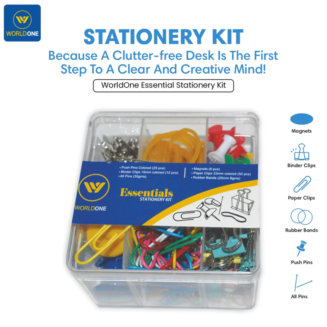 Worldone Essential Stationery Kit