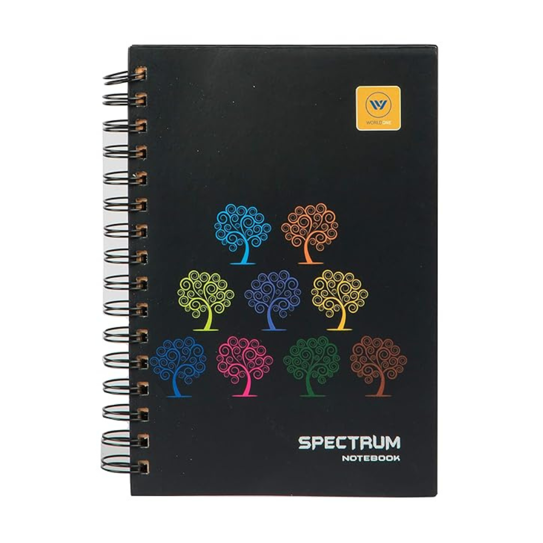 Worldone Super Stylish & Premium Spectrum Note Book