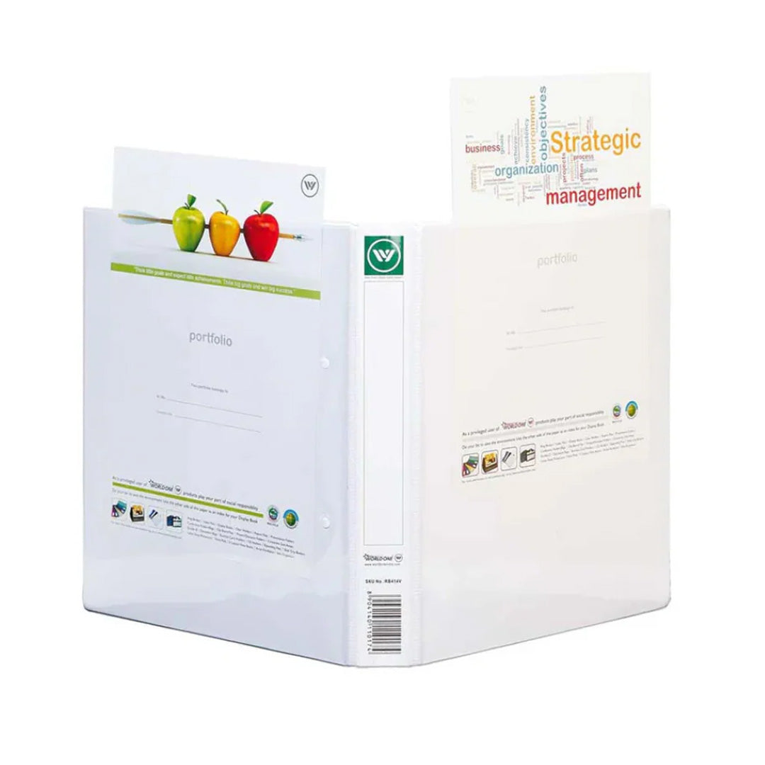 Worldone 2D Ring Binder File A4