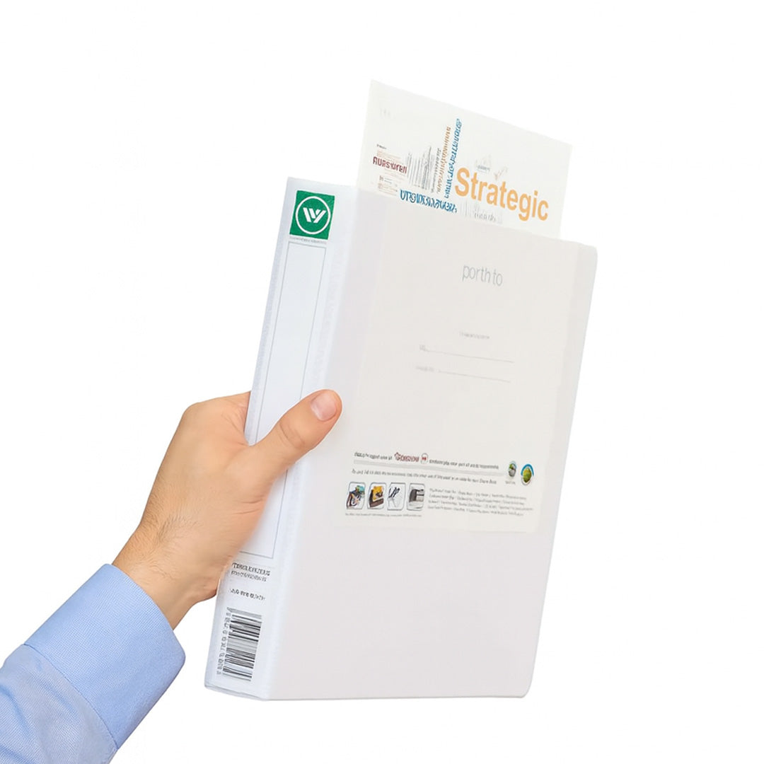 Worldone 2D Ring Binder File A4