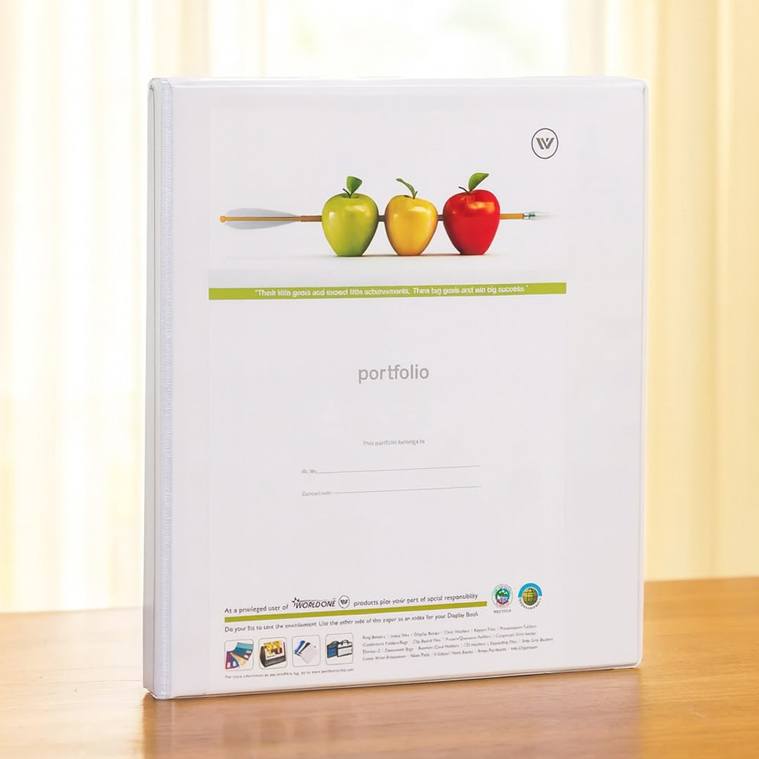 Worldone 2D Ring Binder File A4