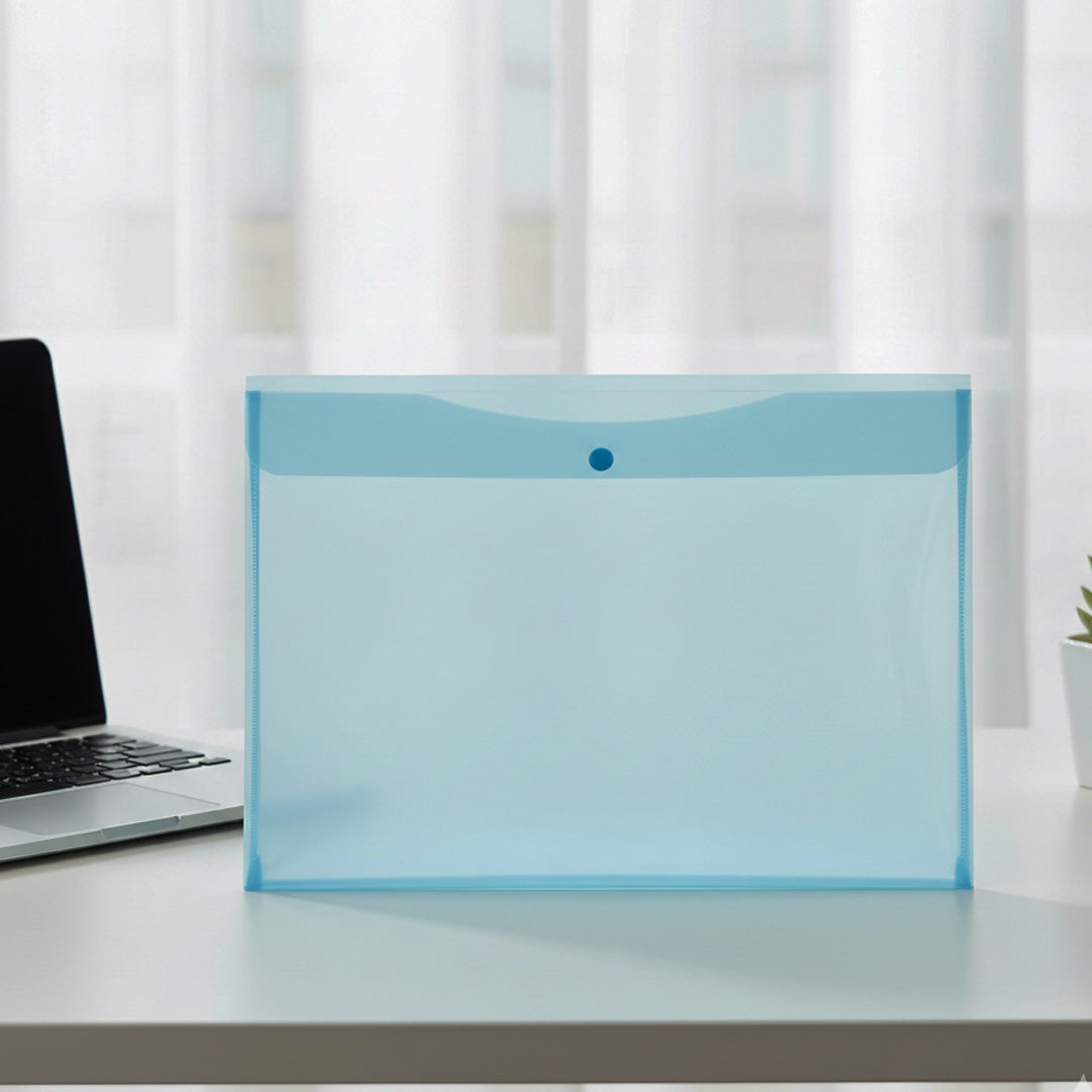 Worldone Button Envelope Horizontal Bag