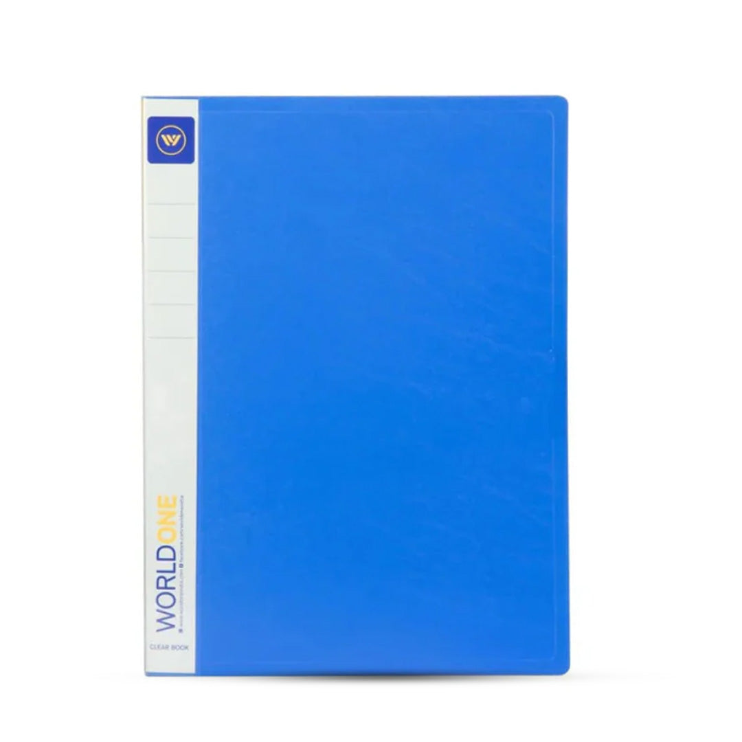 Worldone Clear Book Folder Set