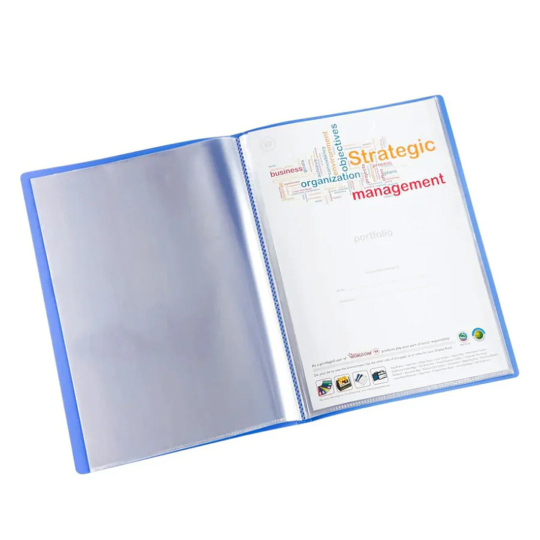 Worldone Clear Book Folder Set