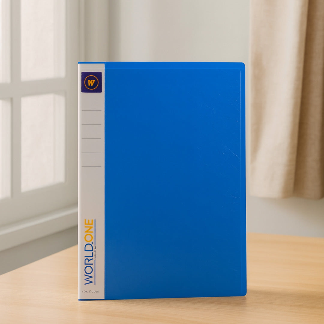 Worldone Clear Book Folder Set