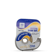 Worldone Crystal Clear Tape with Refillable Dispenser