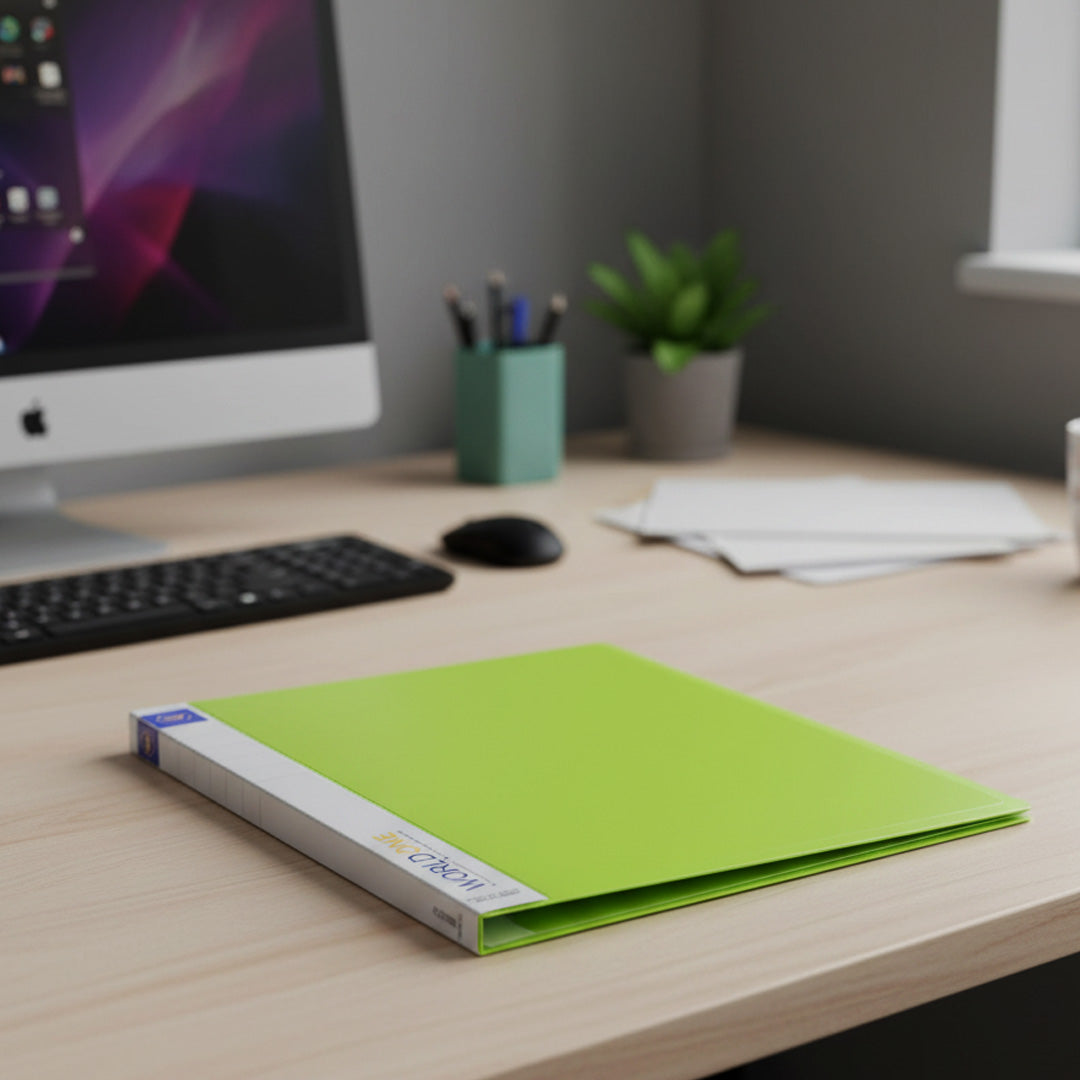 Worldone A4 Display Book 20 Pockets