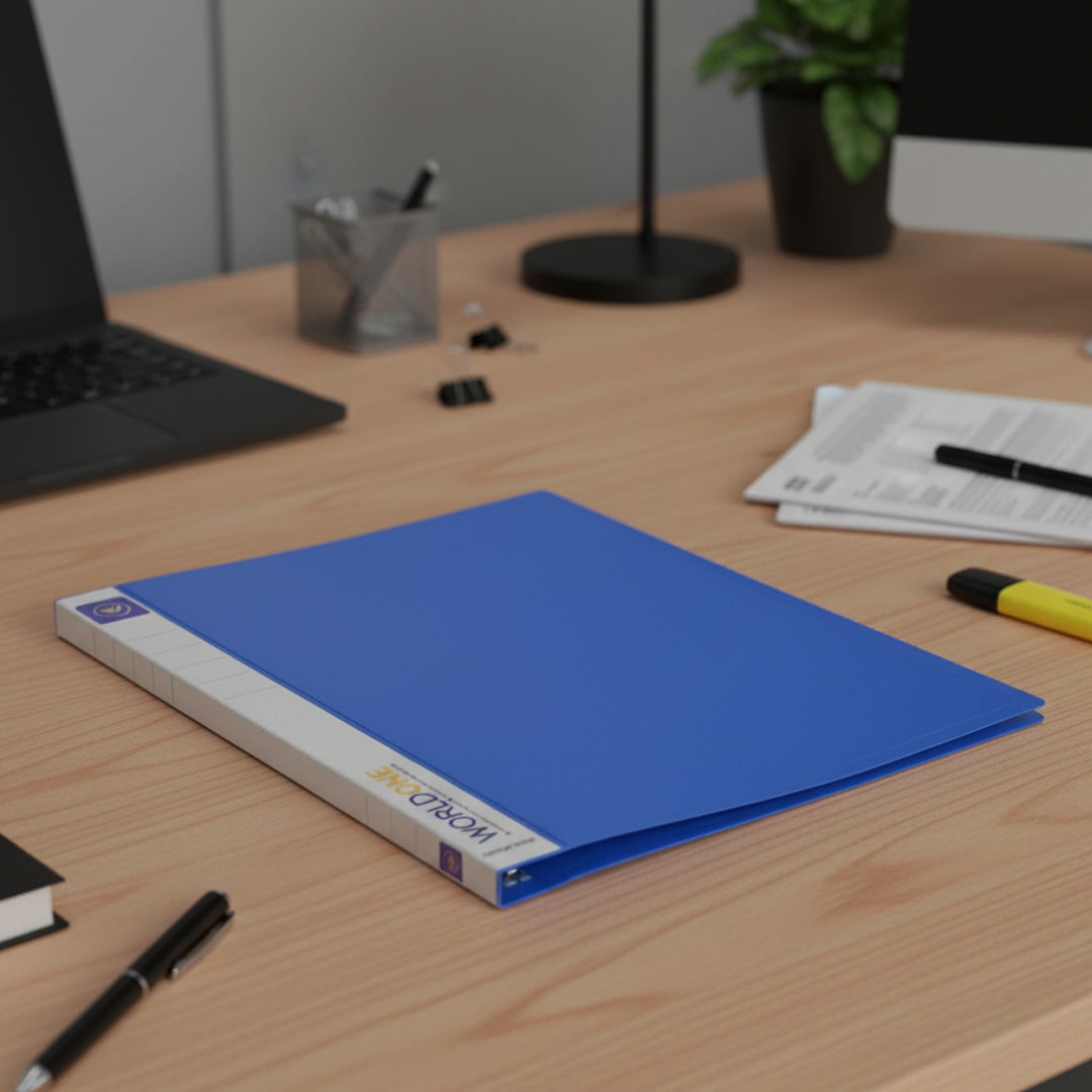 Worldone A4 Display Book 20 Pockets