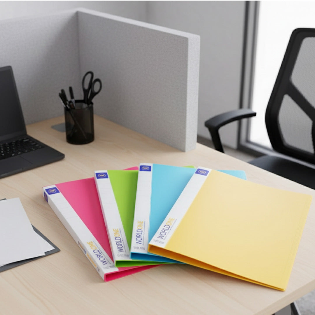 Worldone A4 Display Book 20 Pockets