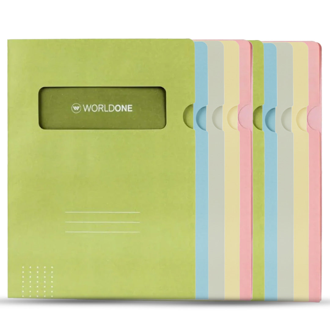 Worldone Eco Friendly Assorted Document Organizer Set