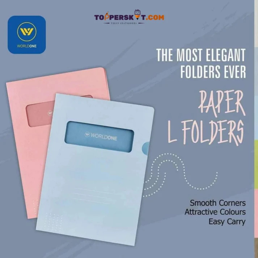 Worldone Eco Friendly Assorted Document Organizer Set of 10