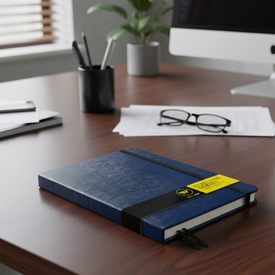 Worldone Executive Series A5 Ruled Notebook