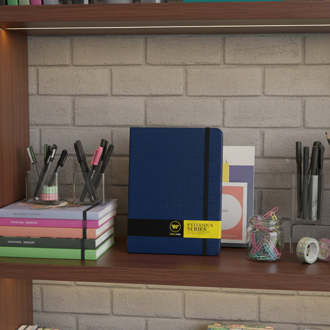 Worldone Executive Series A5 Ruled Notebook