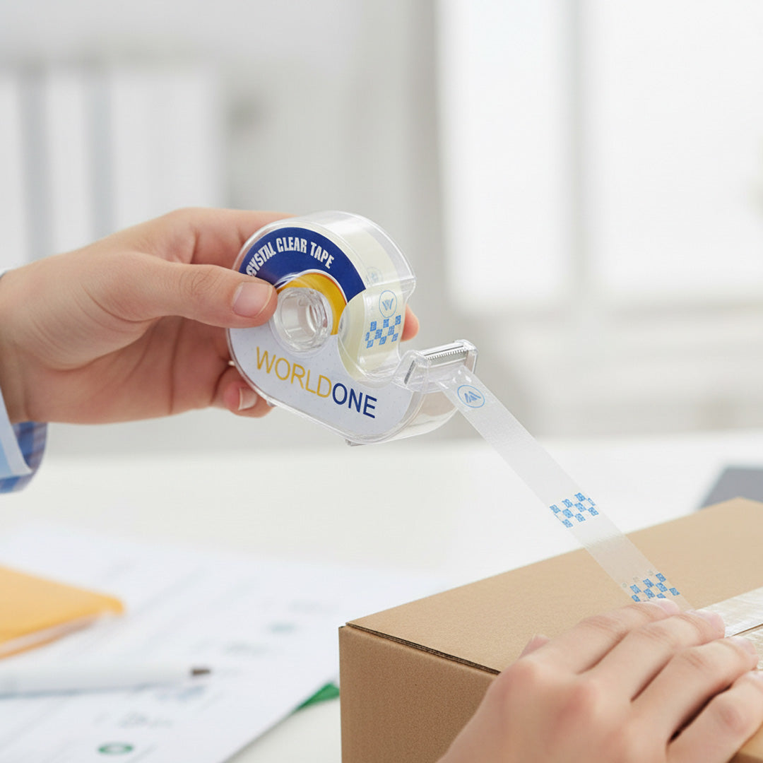 Worldone Invisible Tape With Dispenser