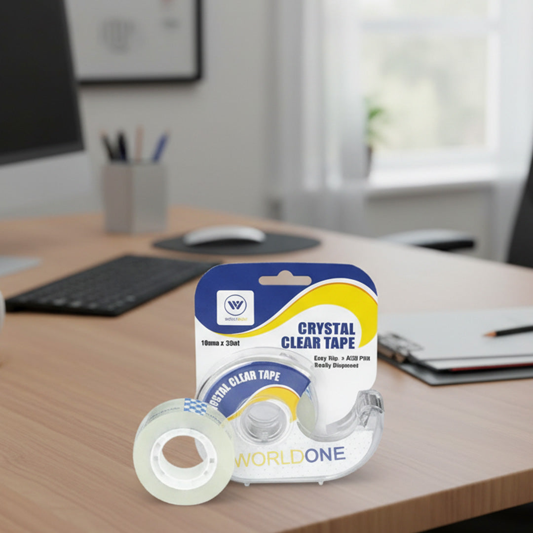 Worldone Invisible Tape With Dispenser