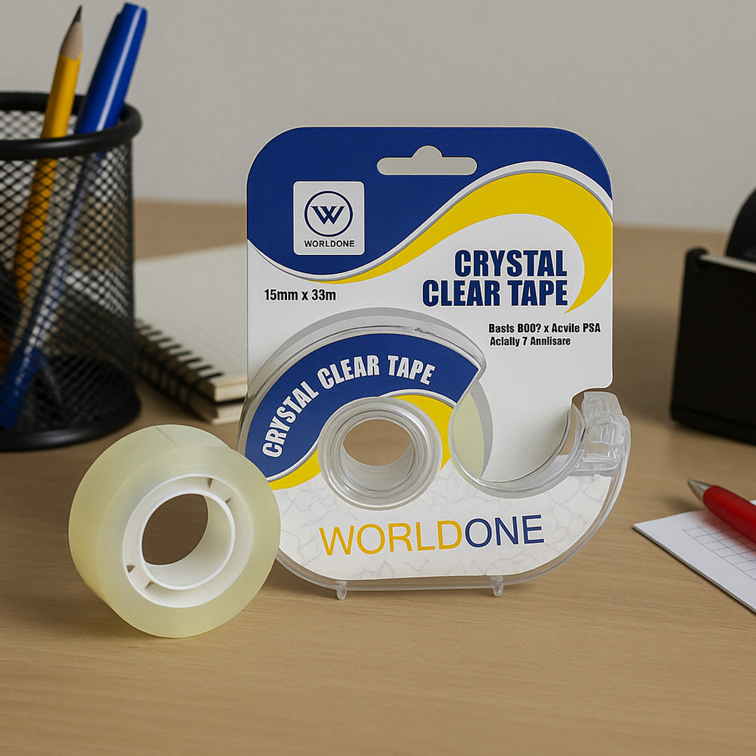 Worldone Invisible Tape With Dispenser