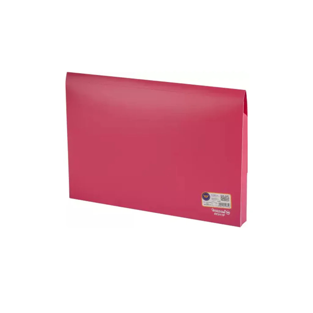 Worldone Multicolor Flexi Document Bag Pack of 5