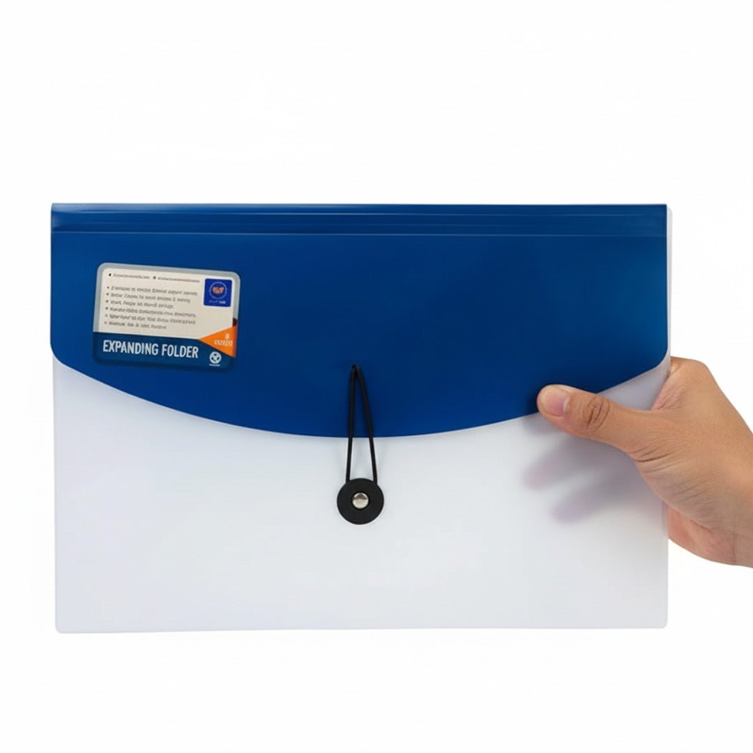 Worldone Sliding Portfolio Folder with Elastic Closure